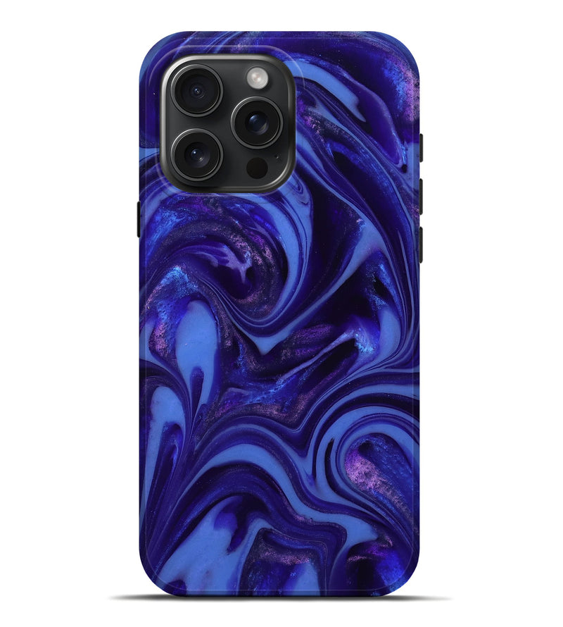 iPhone 16 Pro Max ResinArt Live Edge Phone Case - Kathie (Purple, 811809)