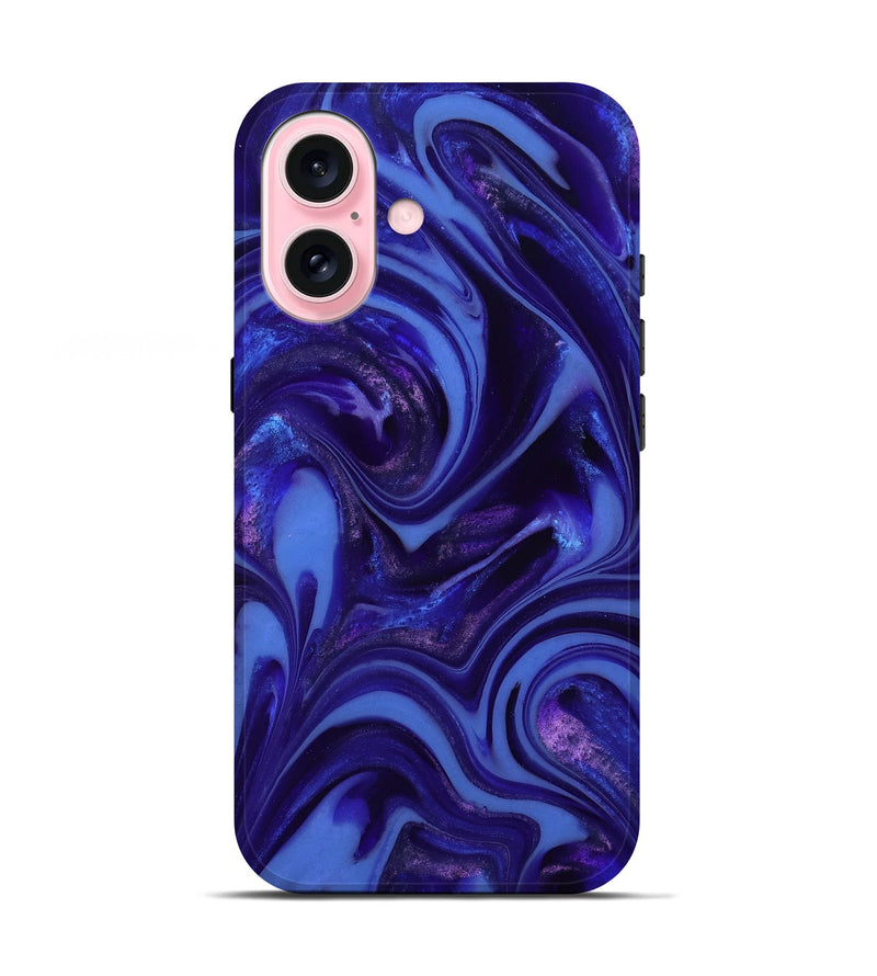 iPhone 17 ResinArt Live Edge Phone Case - Kathie (Purple, 811809)