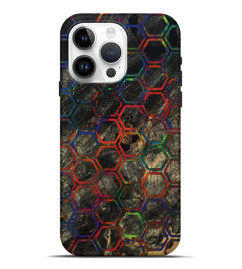 iPhone 15 Pro Max Wood Live Edge Phone Case - Annabel (Pattern, 811811)