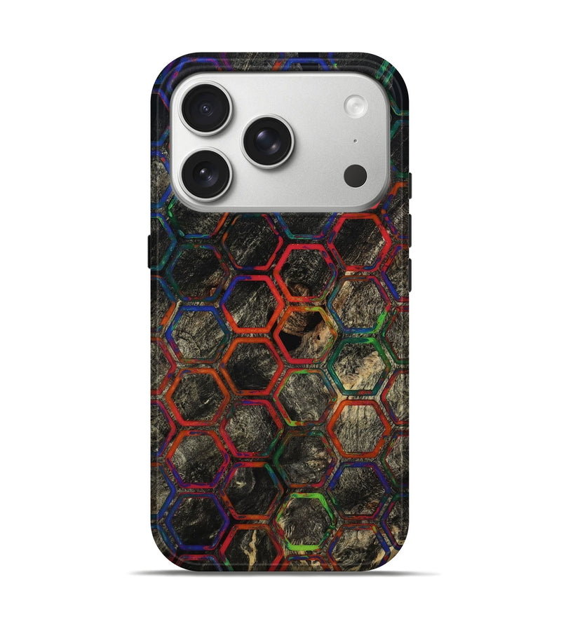 iPhone 17 Pro Wood Live Edge Phone Case - Annabel (Pattern, 811811)