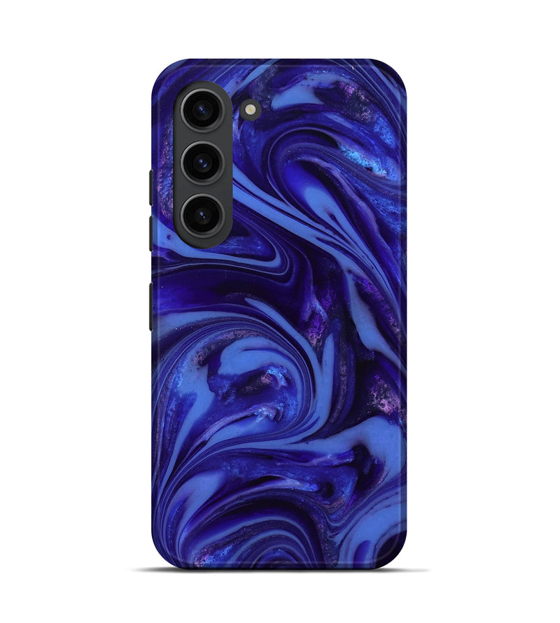 Galaxy S23 ResinArt Live Edge Phone Case - Leon (Purple, 811814)