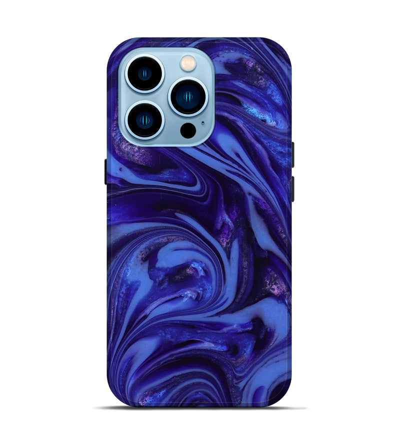 iPhone 14 Pro ResinArt Live Edge Phone Case - Leon (Purple, 811814)
