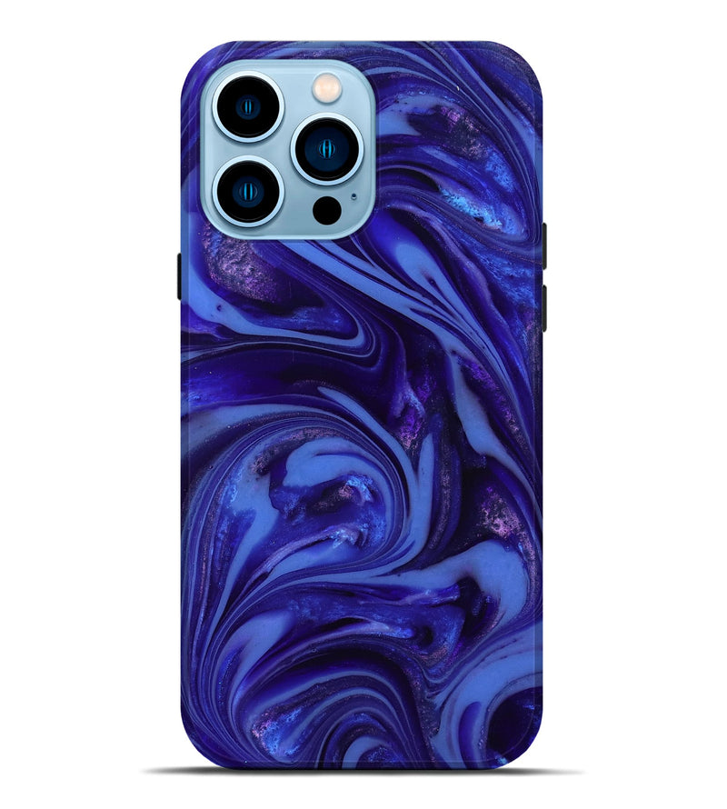 iPhone 14 Pro Max ResinArt Live Edge Phone Case - Leon (Purple, 811814)