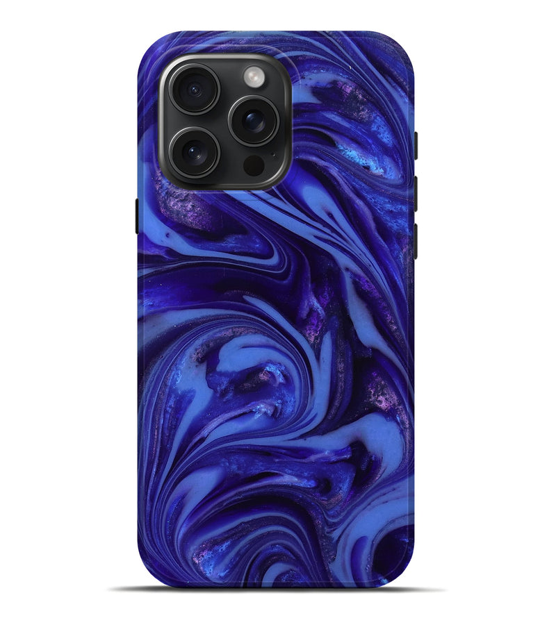 iPhone 16 Pro Max ResinArt Live Edge Phone Case - Leon (Purple, 811814)
