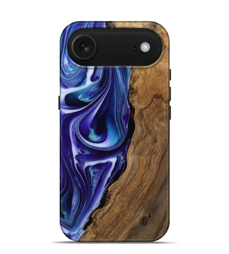 iPhone 17 Air Wood Live Edge Phone Case - Gerardo (Purple, 811815)