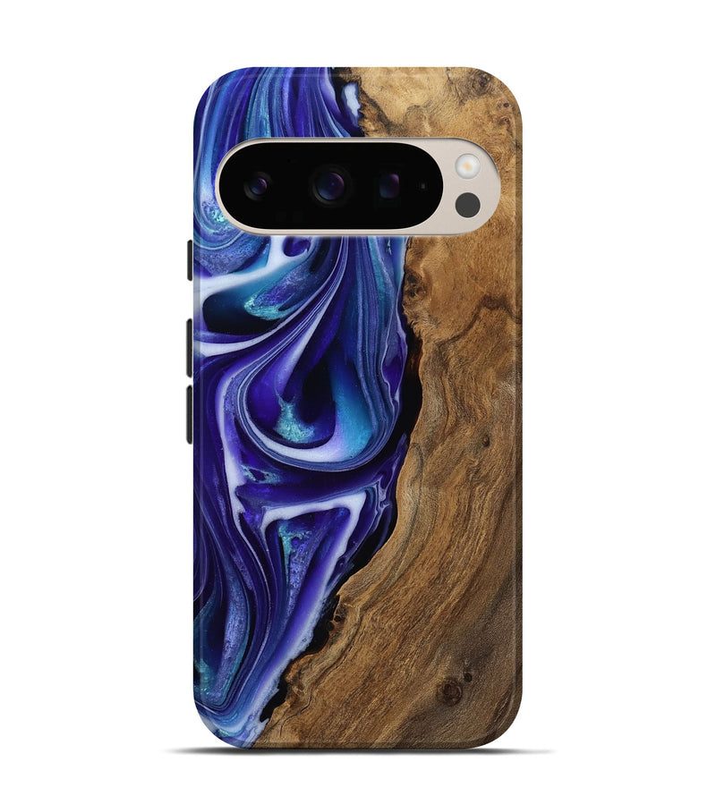 Pixel 10 Wood Live Edge Phone Case - Gerardo (Purple, 811815)