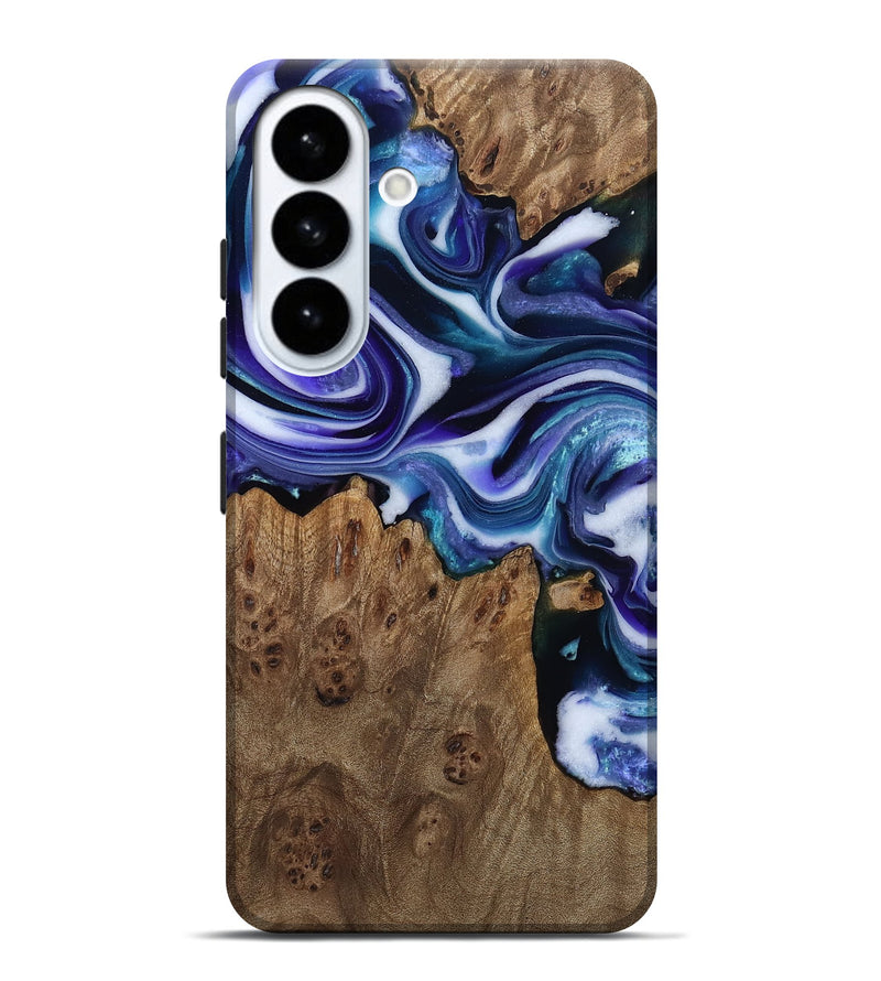 Galaxy S26 Plus Wood Live Edge Phone Case - Azalea (Purple, 811824)