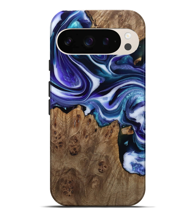 Pixel 10 Pro XL Wood Live Edge Phone Case - Azalea (Purple, 811824)
