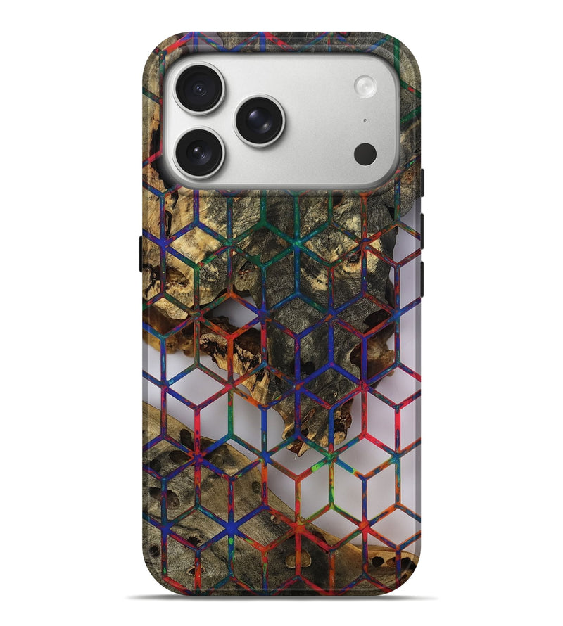 iPhone 17 Pro Max Wood Live Edge Phone Case - Rickey (Pattern, 811826)