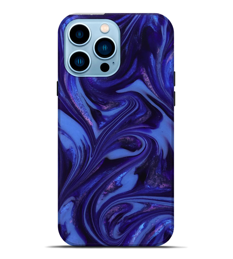 iPhone 14 Pro Max ResinArt Live Edge Phone Case - Cal (Purple, 811831)