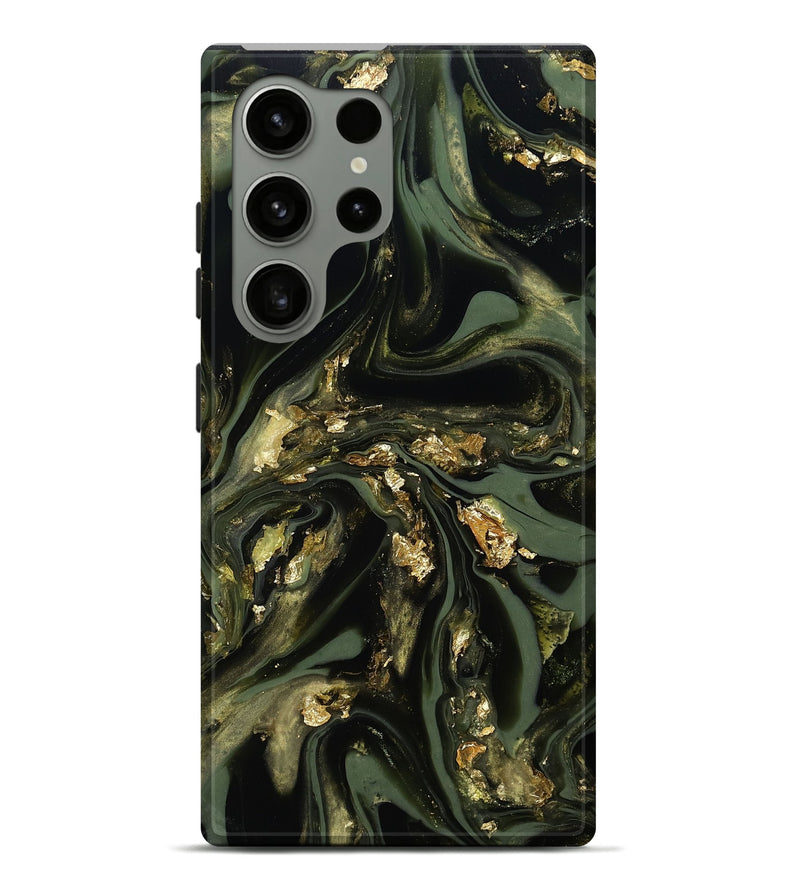 Galaxy S24 Ultra ResinArt Live Edge Phone Case - Nikki (Black & White, 811833)