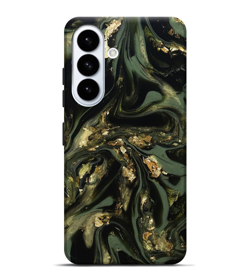 Galaxy S26 Plus ResinArt Live Edge Phone Case - Nikki (Black & White, 811833)