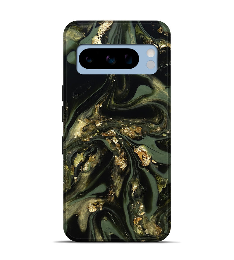 Pixel 8 Pro ResinArt Live Edge Phone Case - Nikki (Black & White, 811833)