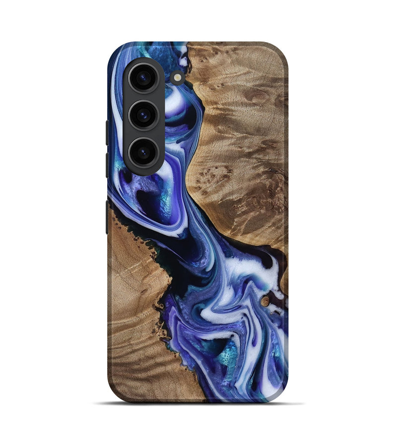 Galaxy S23 Wood Live Edge Phone Case - Gwen (Purple, 811838)