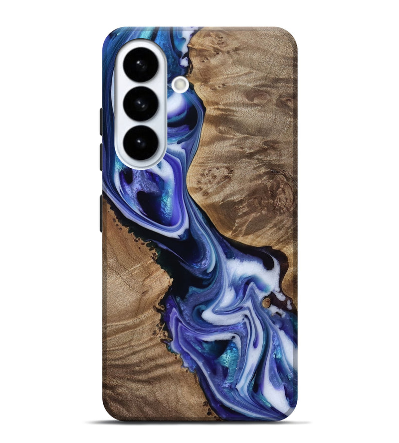 Galaxy S26 Plus Wood Live Edge Phone Case - Gwen (Purple, 811838)