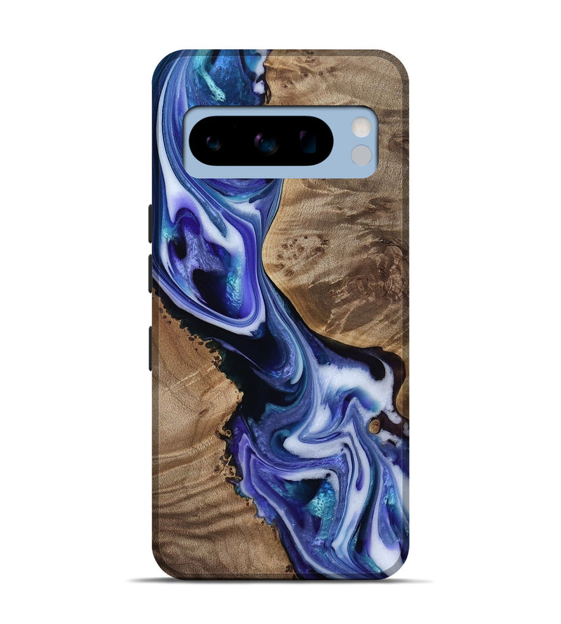 Pixel 8 Pro Wood Live Edge Phone Case - Gwen (Purple, 811838)