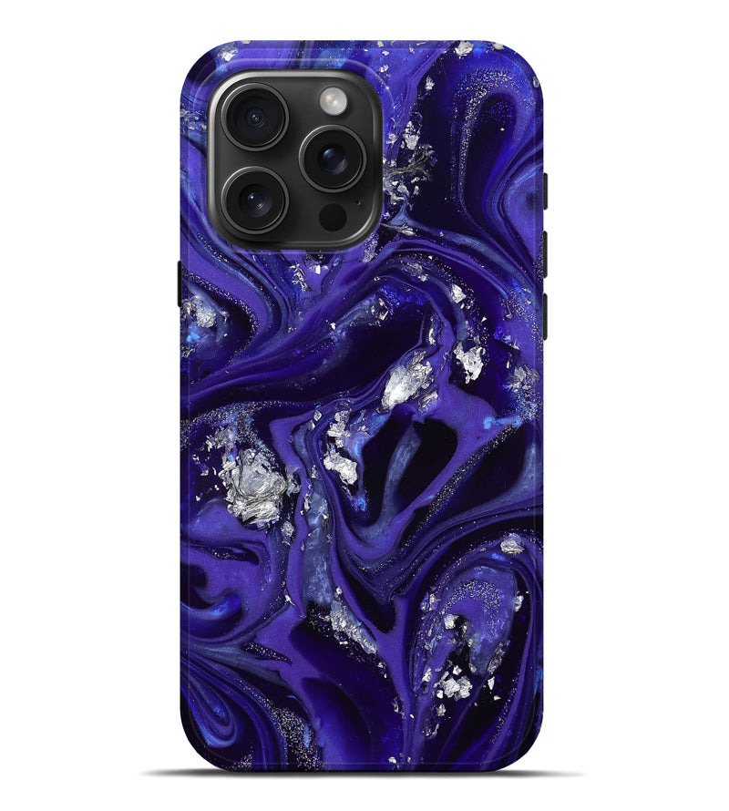 iPhone 16 Pro Max ResinArt Live Edge Phone Case - Chaz (Purple, 811842)
