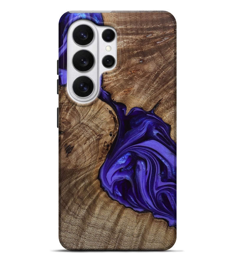 Galaxy S26 Ultra Wood Live Edge Phone Case - Flynn (Purple, 811847)