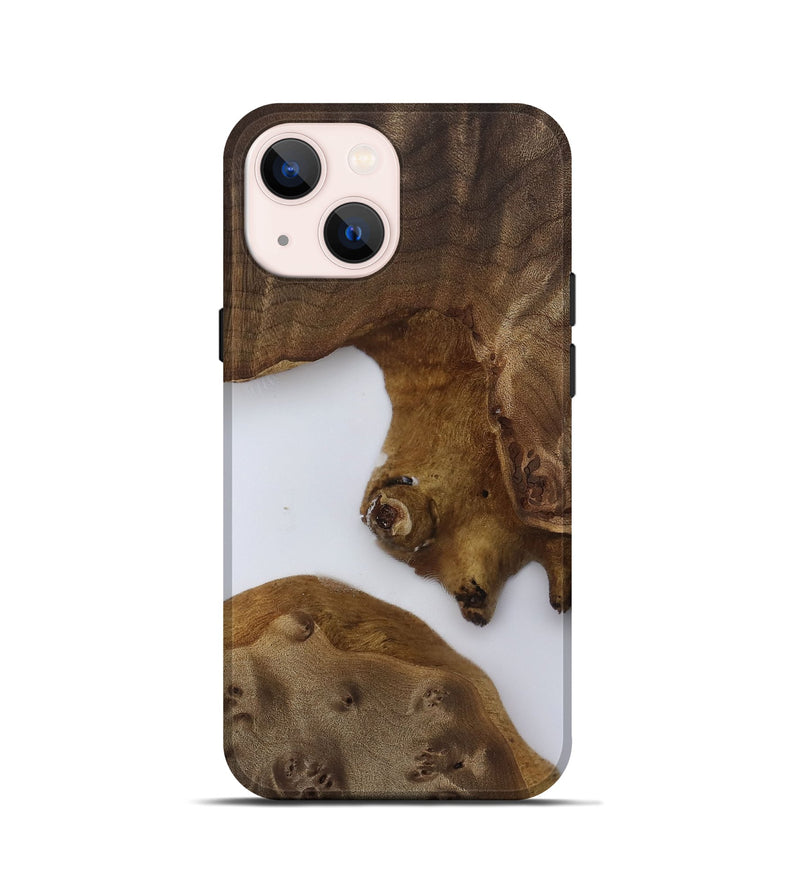 iPhone 13 mini Wood Live Edge Phone Case - Lotta (Clear, 811848)