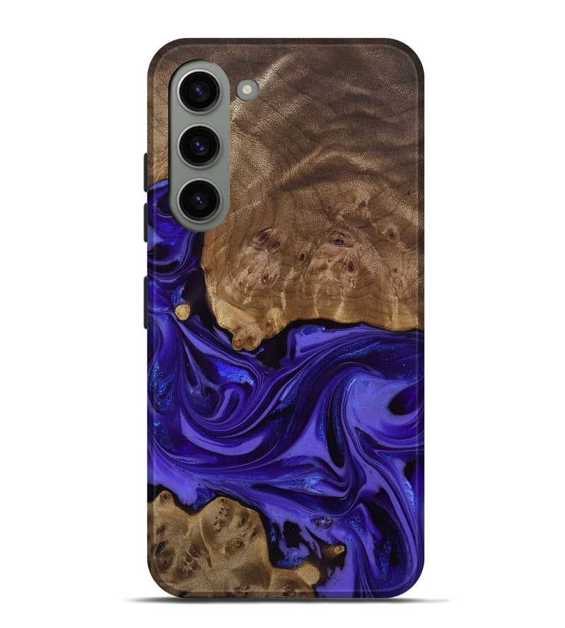 Galaxy S23 Plus Wood Live Edge Phone Case - Esme (Purple, 811849)