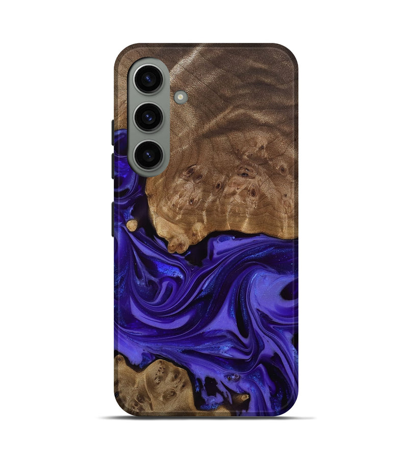 Galaxy S24 Wood Live Edge Phone Case - Esme (Purple, 811849)