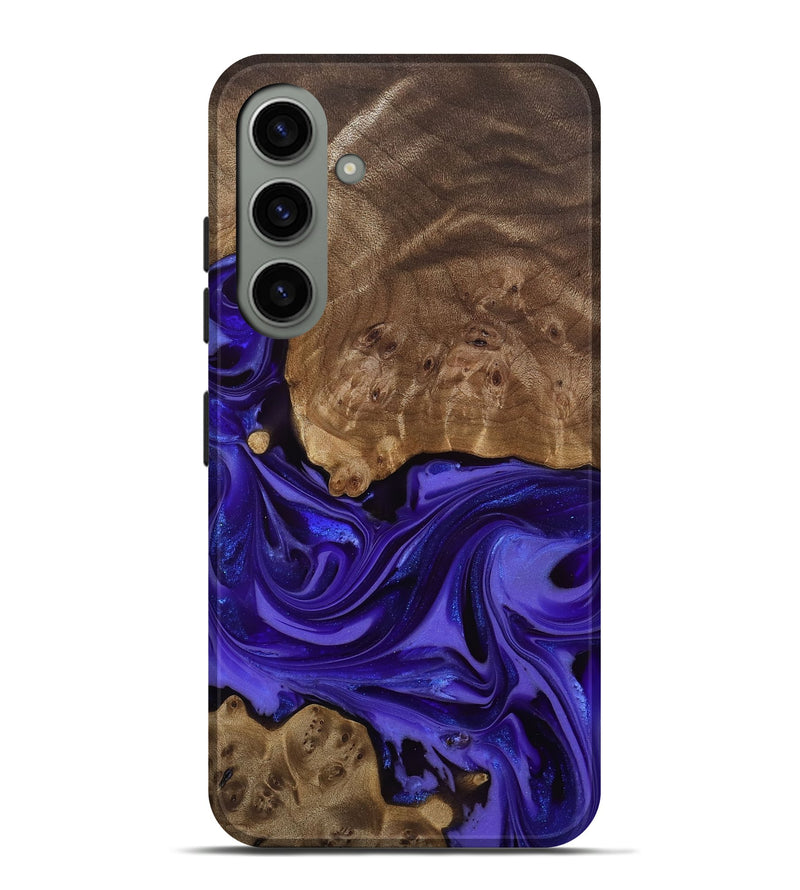 Galaxy S24 Plus Wood Live Edge Phone Case - Esme (Purple, 811849)