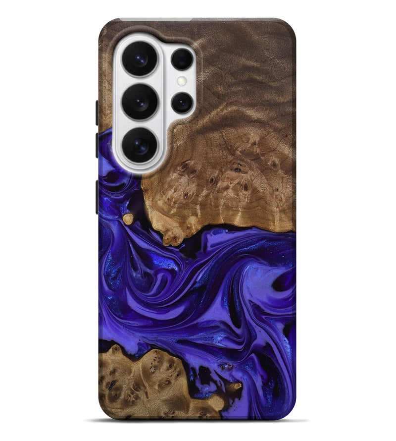 Galaxy S26 Ultra Wood Live Edge Phone Case - Esme (Purple, 811849)