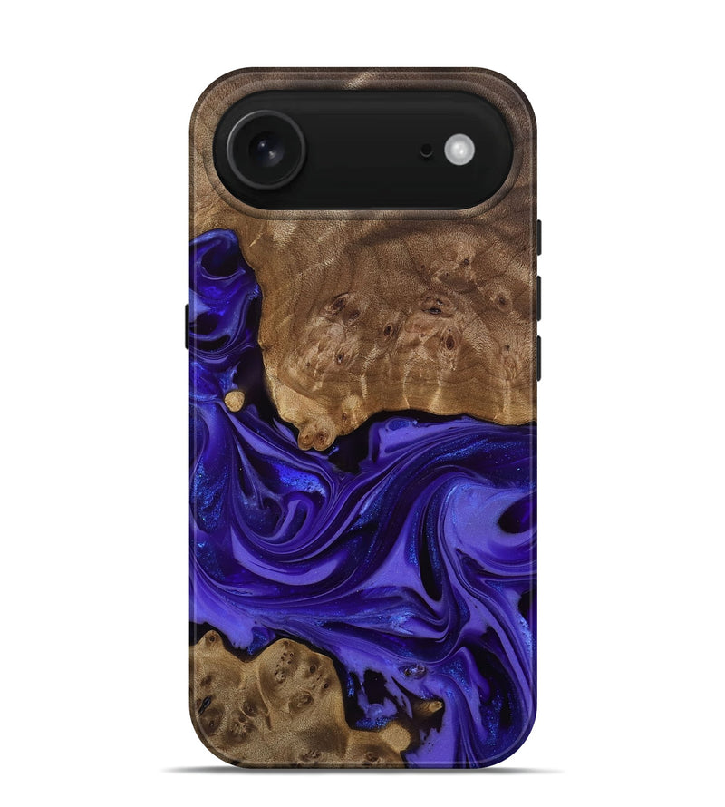 iPhone 17 Air Wood Live Edge Phone Case - Esme (Purple, 811849)