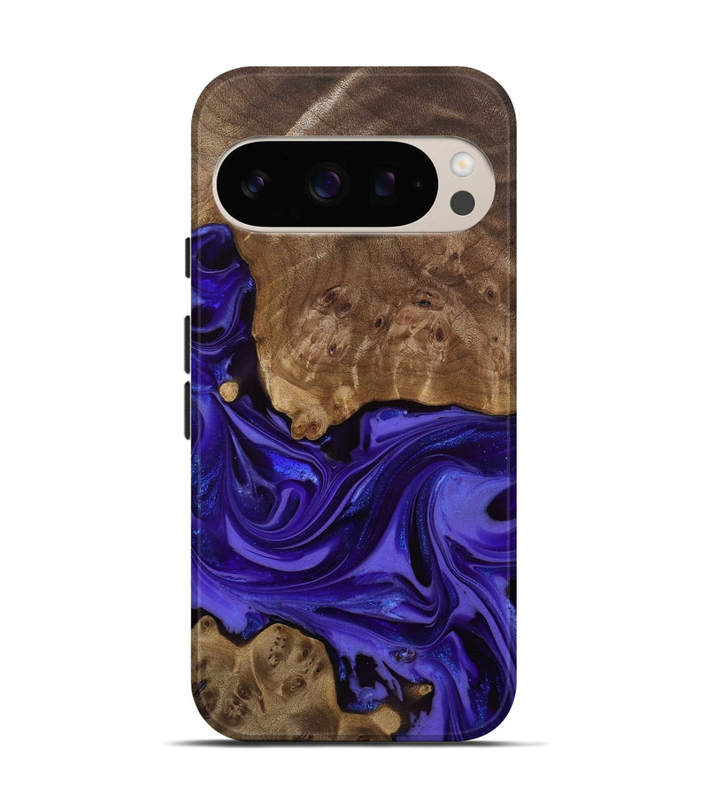 Pixel 10 Pro Wood Live Edge Phone Case - Esme (Purple, 811849)