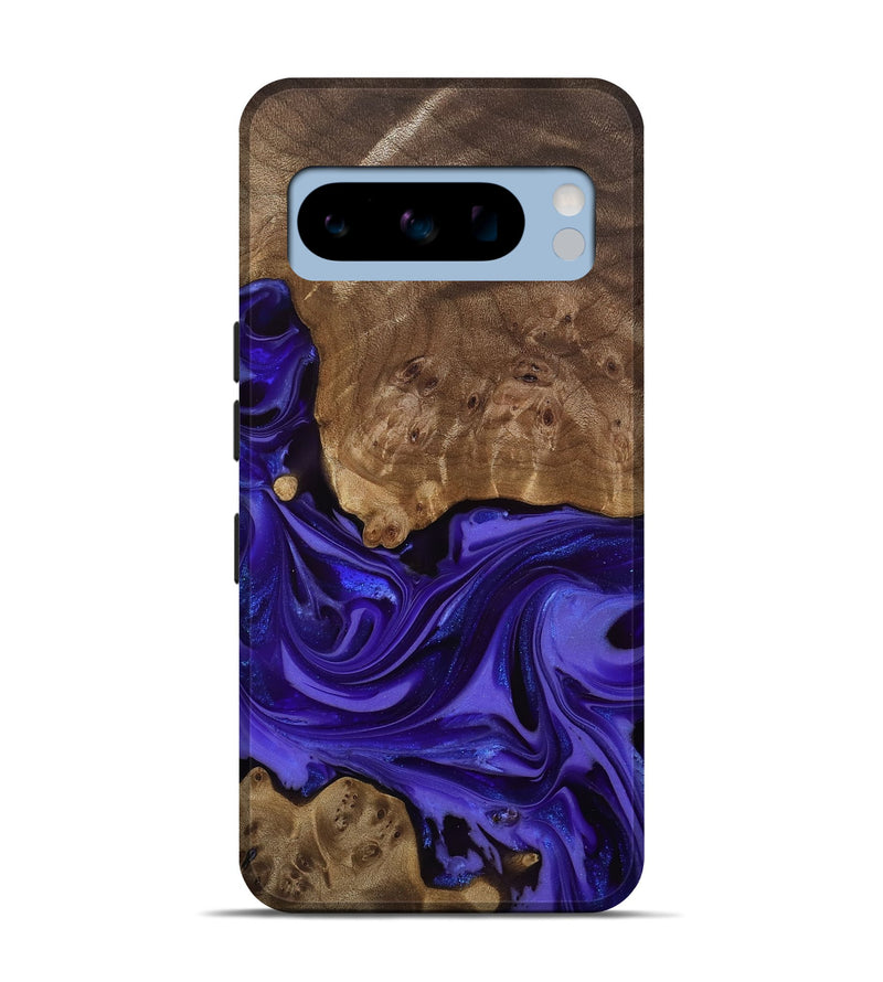 Pixel 8 Pro Wood Live Edge Phone Case - Esme (Purple, 811849)