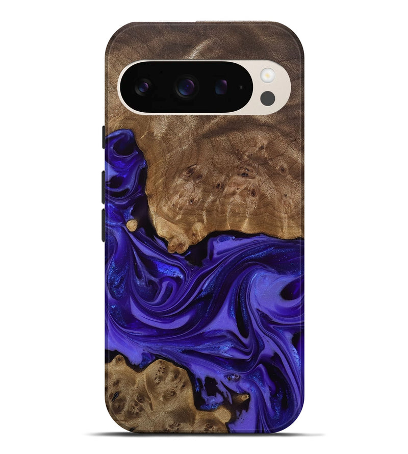 Pixel 9 Pro XL Wood Live Edge Phone Case - Esme (Purple, 811849)