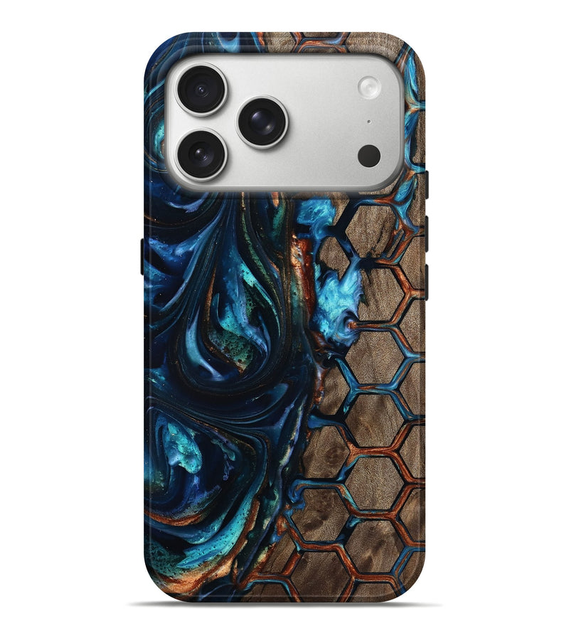 iPhone 17 Pro Max Wood Live Edge Phone Case - Edd (Pattern, 811853)