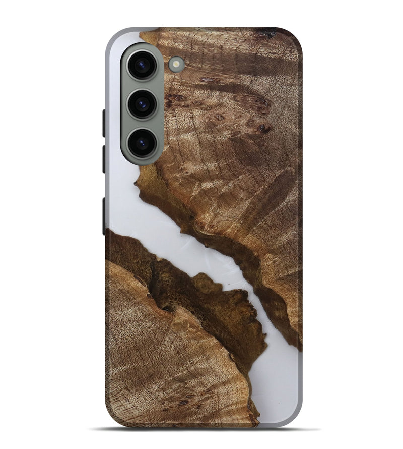 Galaxy S23 Plus Wood Live Edge Phone Case - Latonia (Clear, 811856)