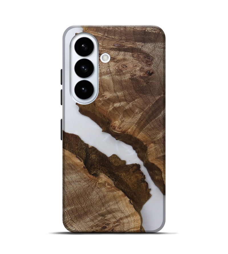 Galaxy S26 Wood Live Edge Phone Case - Latonia (Clear, 811856)