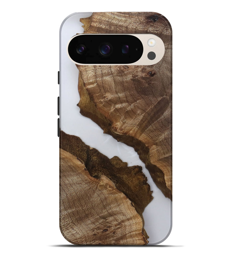 Pixel 10 Pro XL Wood Live Edge Phone Case - Latonia (Clear, 811856)