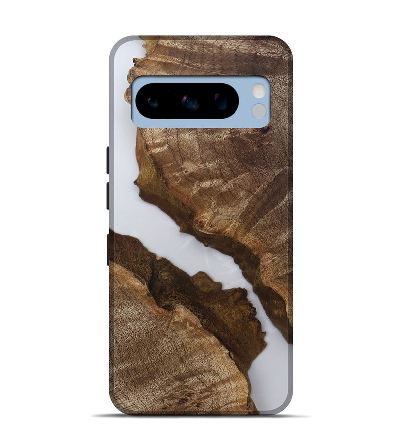 Pixel 8 Pro Wood Live Edge Phone Case - Latonia (Clear, 811856)