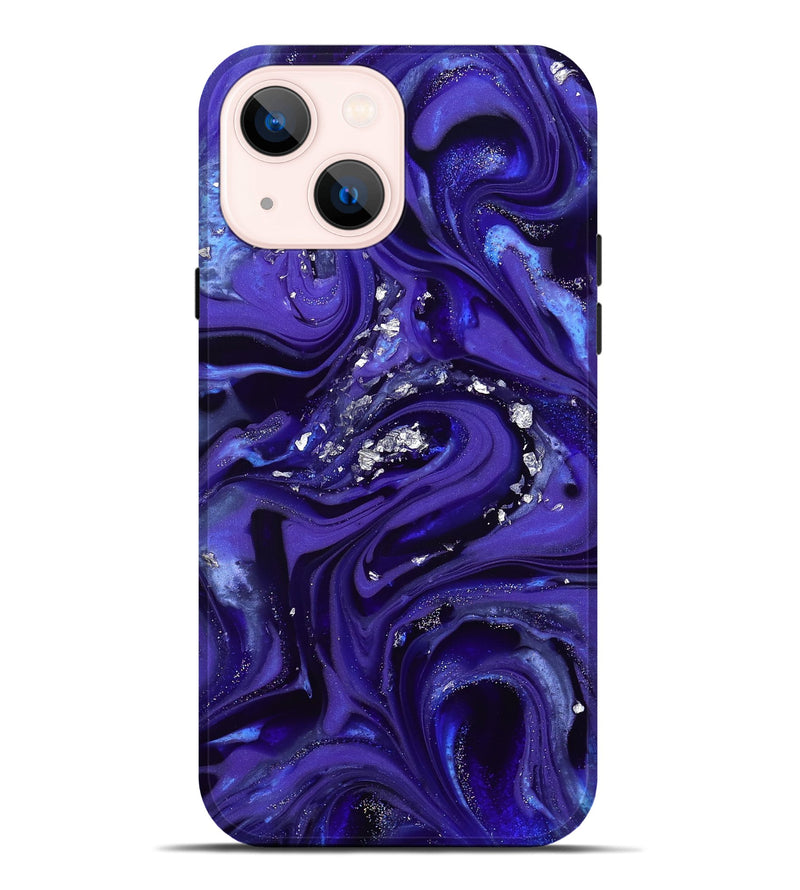 iPhone 14 Plus ResinArt Live Edge Phone Case - Kyree (Purple, 811857)