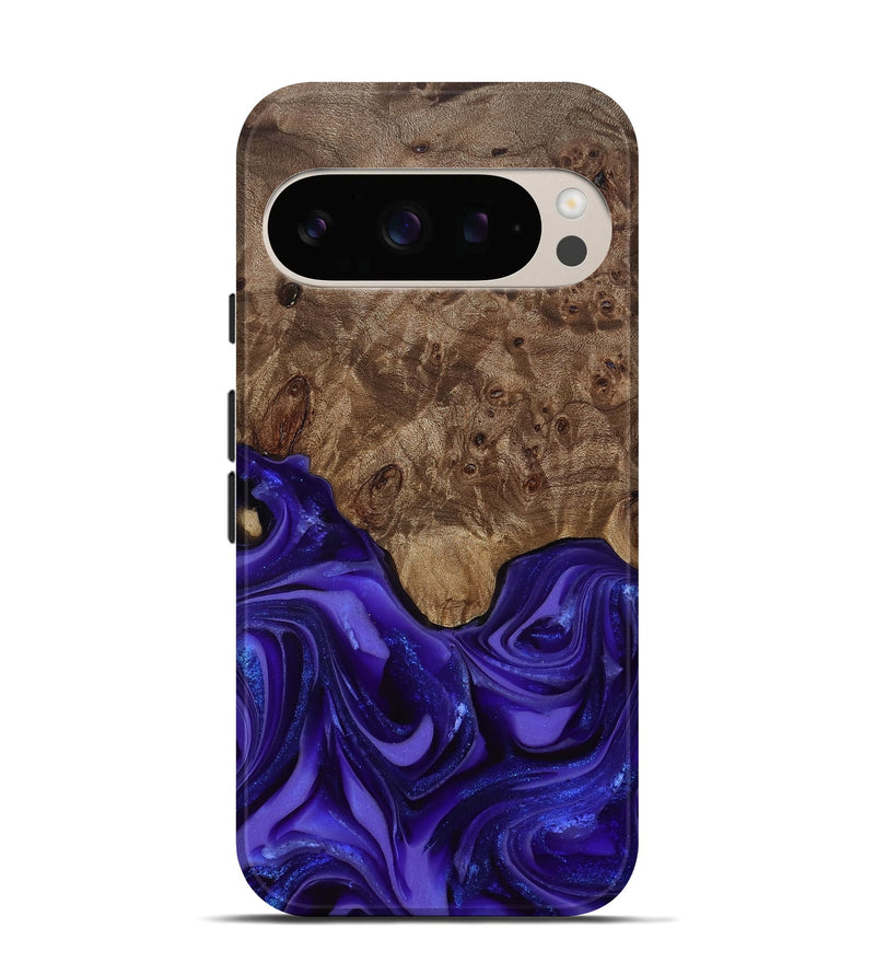 Pixel 10 Wood Live Edge Phone Case - Lucas (Purple, 811860)