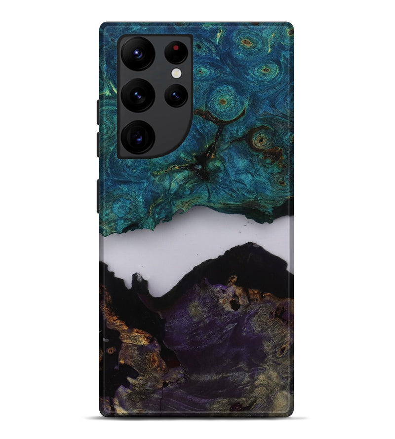 Galaxy S22 Ultra Wood Live Edge Phone Case - Lara (Clear, 811862)