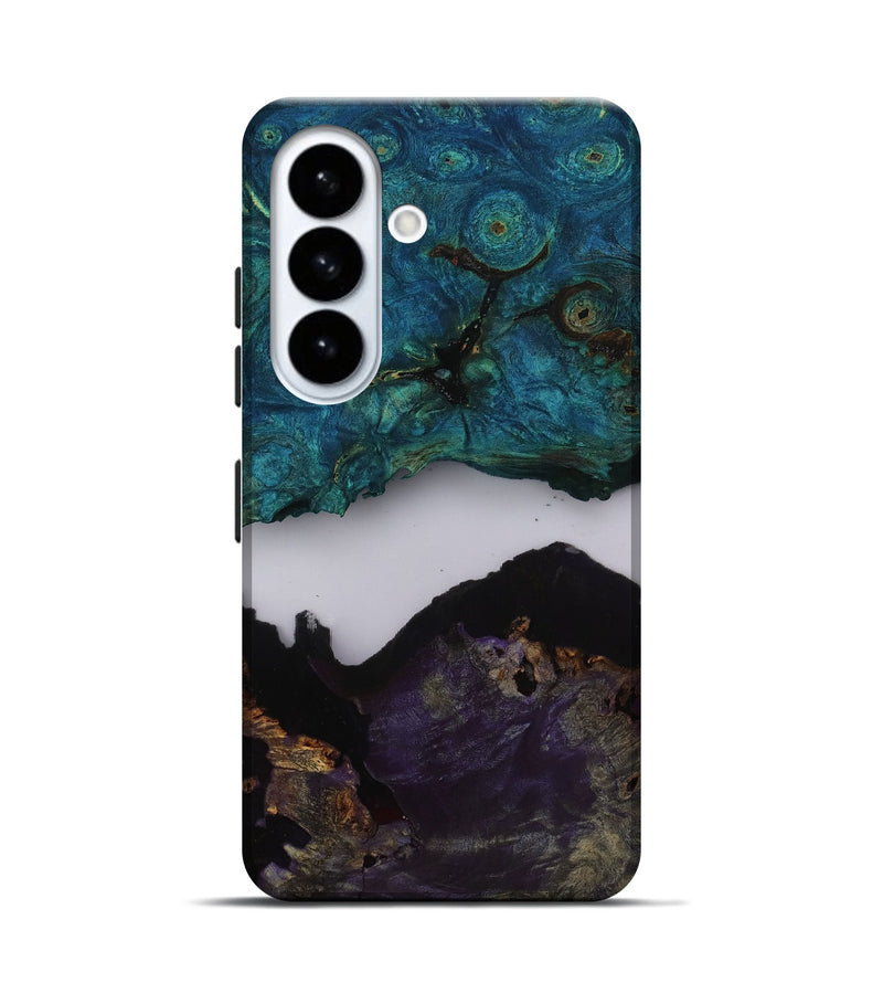 Galaxy S26 Wood Live Edge Phone Case - Lara (Clear, 811862)