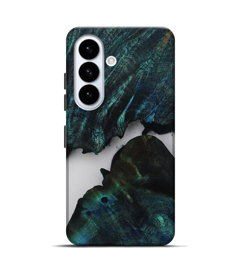 Galaxy S26 Wood Live Edge Phone Case - Shelby (Clear, 811863)