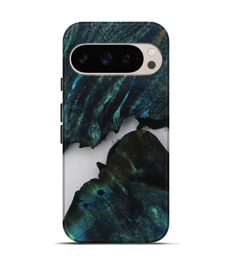 Pixel 9 Pro Wood Live Edge Phone Case - Shelby (Clear, 811863)