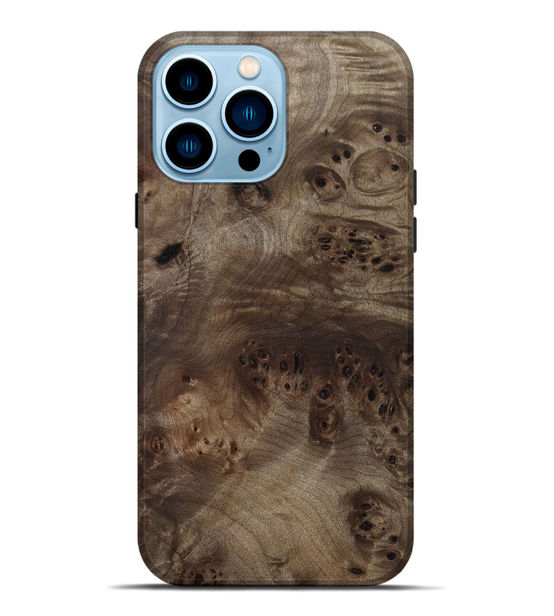 iPhone 14 Pro Max Wood Live Edge Phone Case - Hardy (Wood Burl, 811865)