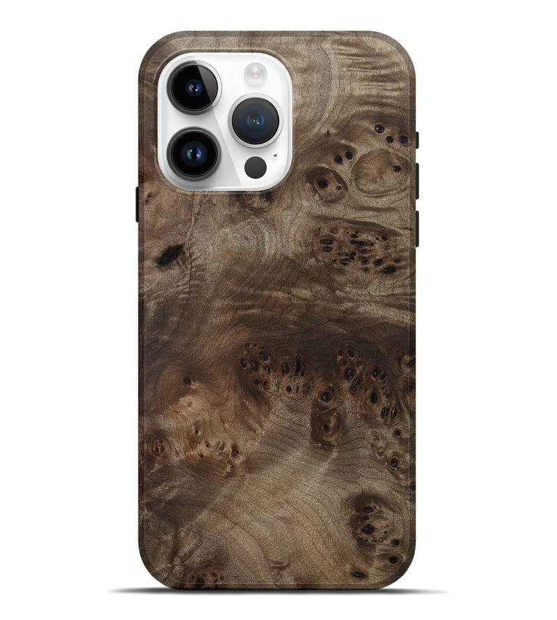 iPhone 15 Pro Max Wood Live Edge Phone Case - Hardy (Wood Burl, 811865)