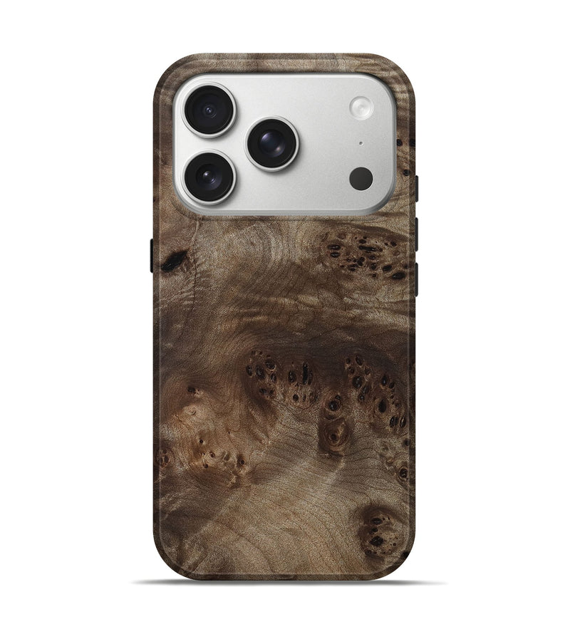 iPhone 17 Pro Wood Live Edge Phone Case - Hardy (Wood Burl, 811865)