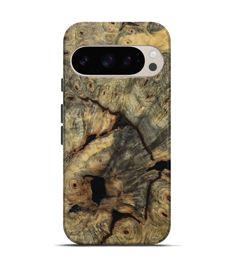 Pixel 10 Wood Live Edge Phone Case - Aron (Wood Burl, 811866)