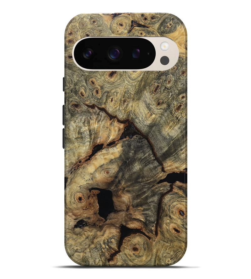 Pixel 10 Pro XL Wood Live Edge Phone Case - Aron (Wood Burl, 811866)