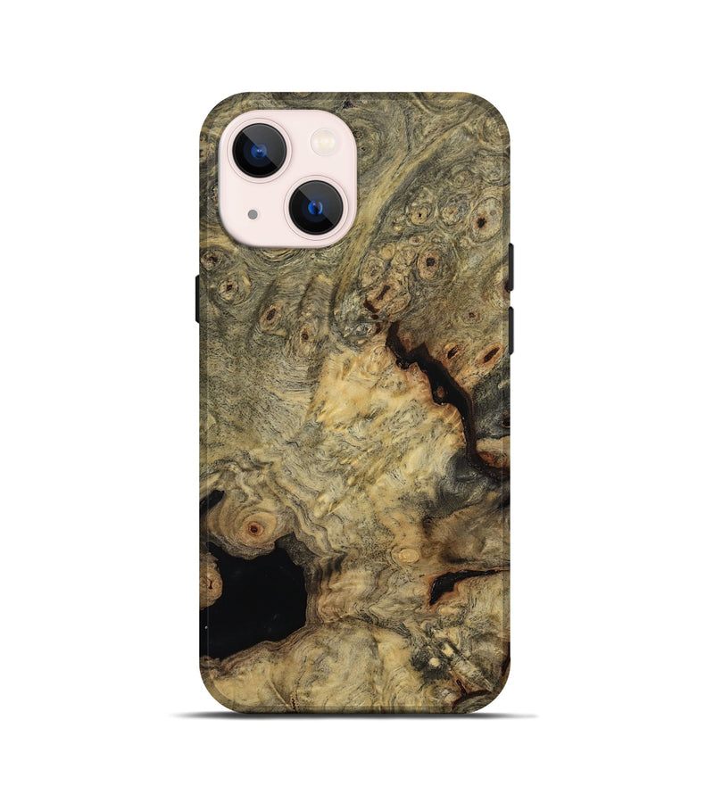 iPhone 13 mini Wood Live Edge Phone Case - Brycen (Wood Burl, 811867)
