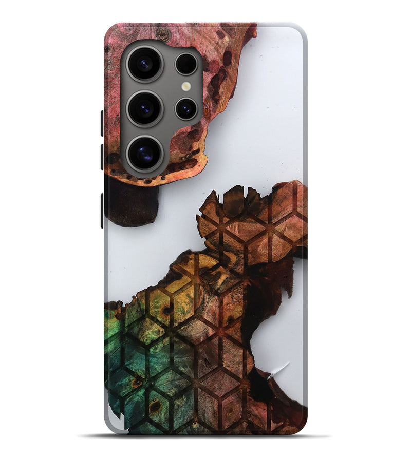 Galaxy S25 Ultra Wood Live Edge Phone Case - Shantel (Clear, 811868)