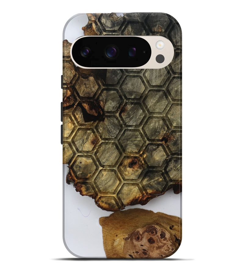 Pixel 10 Pro XL Wood Live Edge Phone Case - Candida (Clear, 811870)